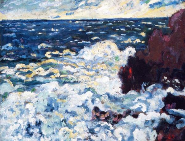Waves by Louis Valtat