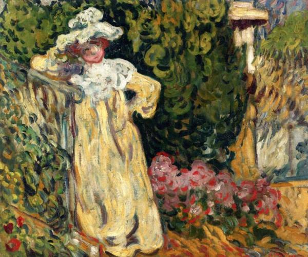 Woman Standing by Louis Valtat Oil Painting Reproductions
