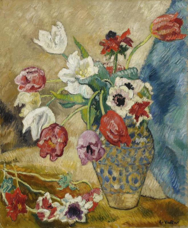 Tulipes Et Anemones, 1920 by Louis Valtat