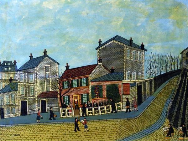 Louis Vivin Paris Montmartre, Cabaret Lapin Agile