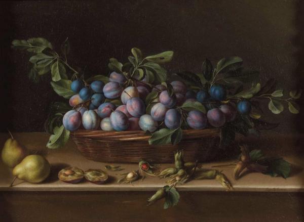 Nature Morte Aux Prunes by Louise Moillon Oil Painting Reproductions