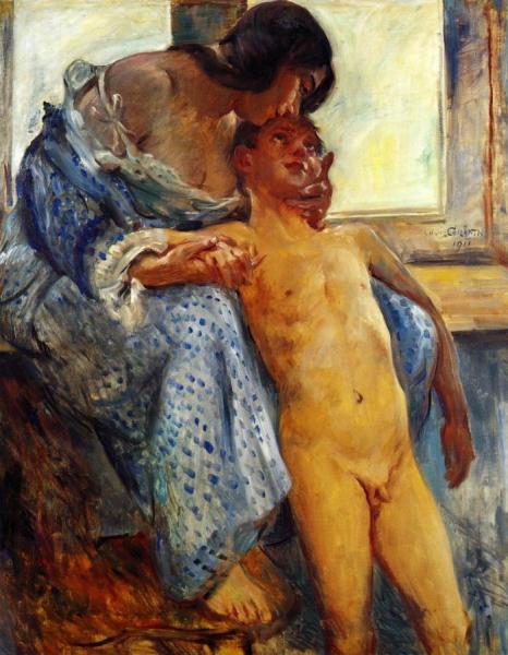 A Mother's Love by Lovis Corinth