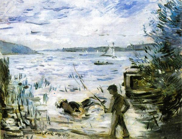 At The Muritzsee by Lovis Corinth