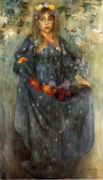 Autumn Flowers by Lovis Corinth