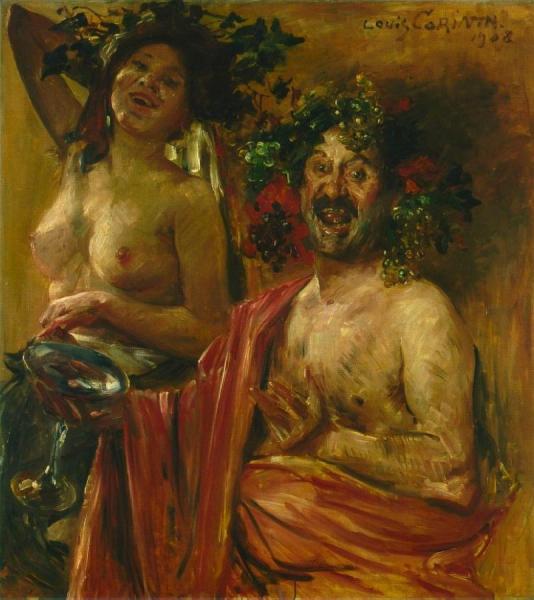 Bacchantenpaar by Lovis Corinth
