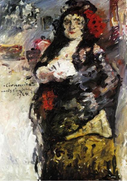 Carmencita by Lovis Corinth