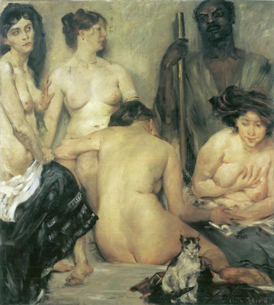 Der Harem by Lovis Corinth