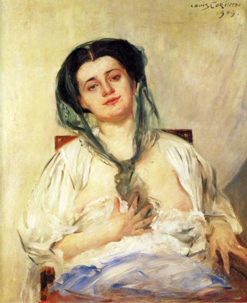 Donna Gravida by Lovis Corinth