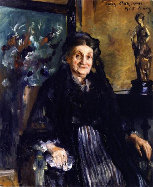 Lovis Corinth Frau Marie Moll