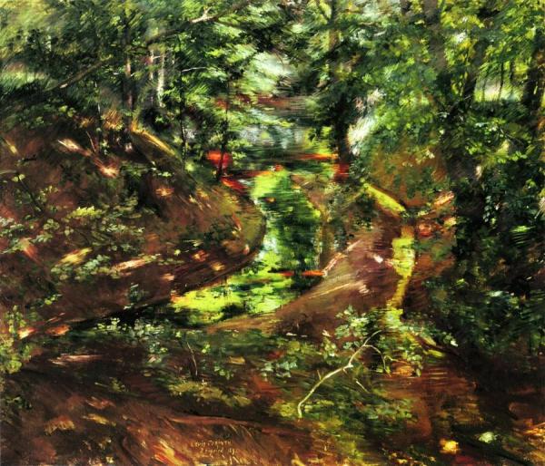 In The Woods Near Bernried by Lovis Corinth