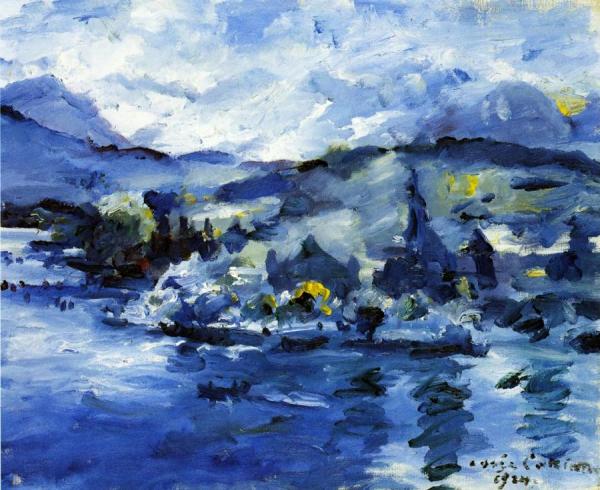 Lake Lucerne, Afternoon by Lovis Corinth