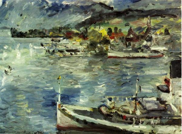 Lake Lucerne, Morning by Lovis Corinth