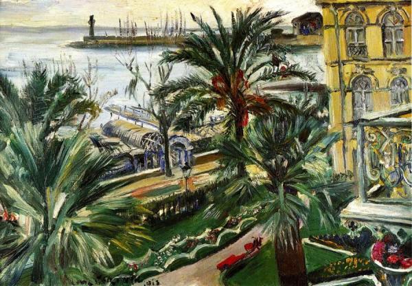 Menton by Lovis Corinth