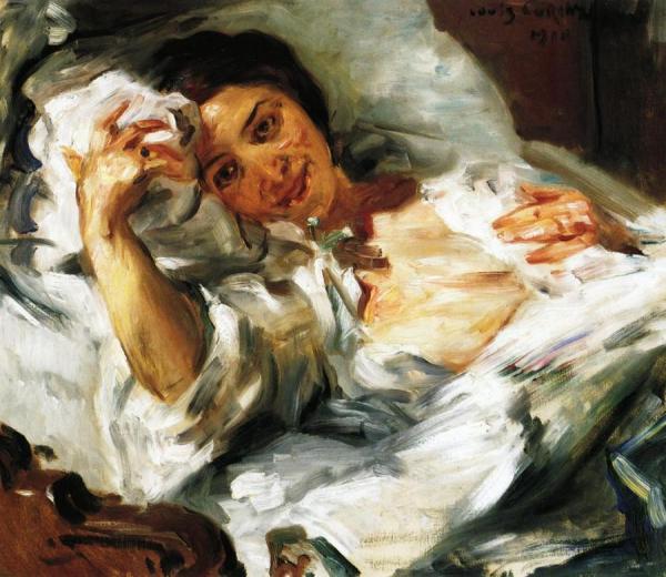 Morning Sun by Lovis Corinth