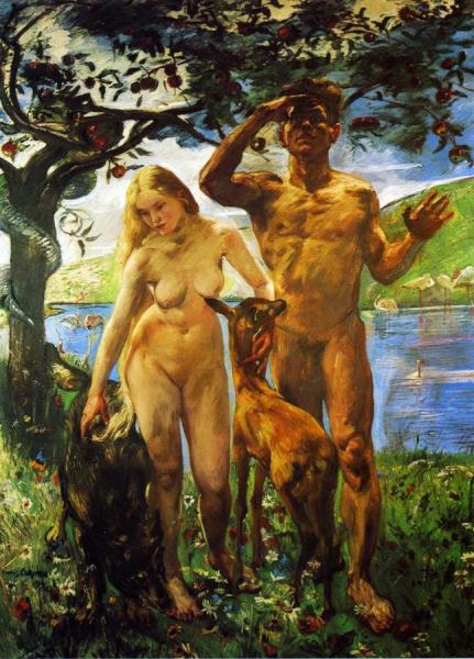 Paradise by Lovis Corinth Oil Painting Reproductions