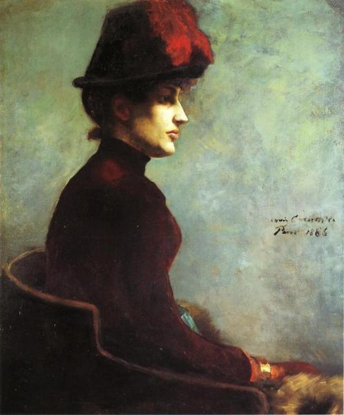Portrait Of A Lady by Lovis Corinth
