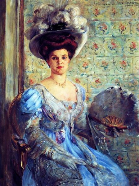 Portrait Of Eleonore Von Wilke, Countess Finkh by Lovis Corinth Oil Painting Reproductions