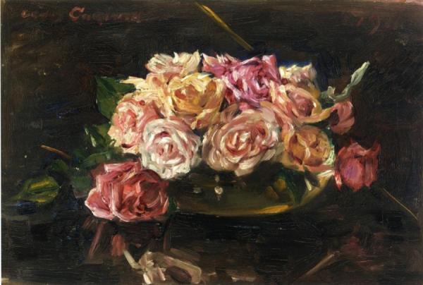 Roses by Lovis Corinth