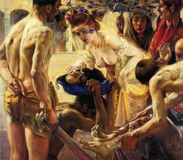 Salome, Second Version by Lovis Corinth