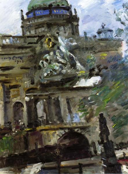 Schlossfreiheit, Berlin by Lovis Corinth