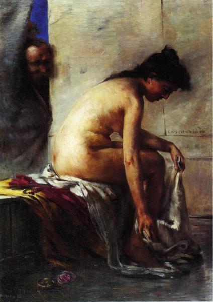 Susanna And The Elders, Second Version by Lovis Corinth