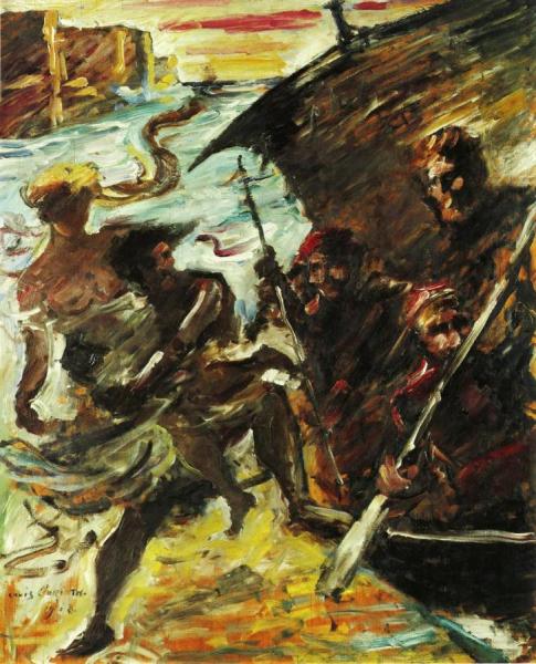 The Abduction by Lovis Corinth