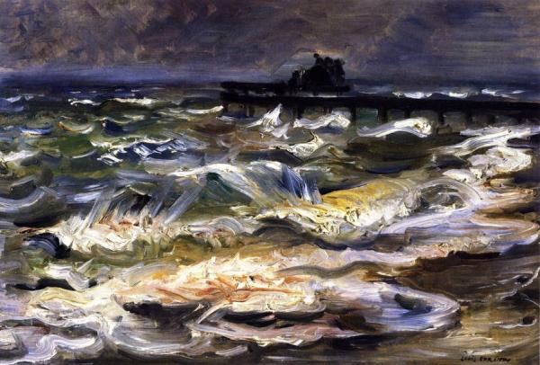 The Baltic Sea by Lovis Corinth Oil Painting Reproductions
