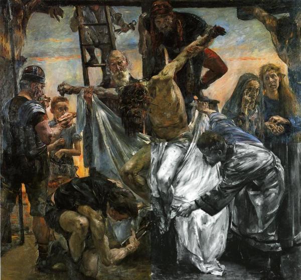 The Deposition by Lovis Corinth