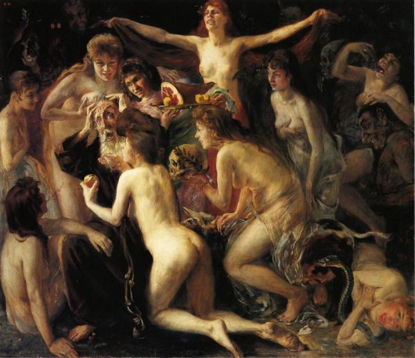 The Temptation Of Saint Anthony by Lovis Corinth
