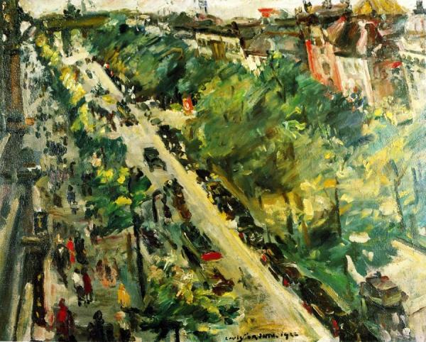 Unter Den Linden, Berlin by Lovis Corinth