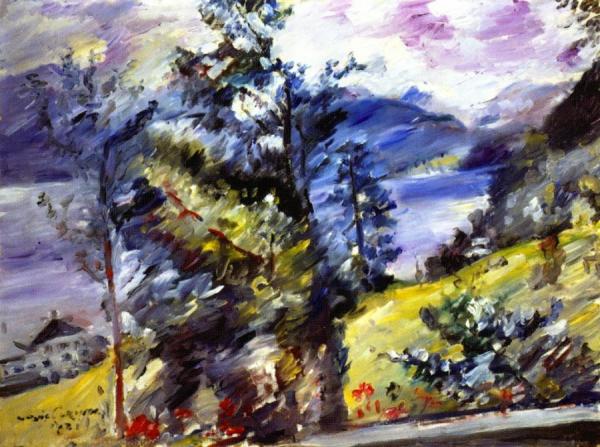 Walchensee: View Of The Wetterstein by Lovis Corinth