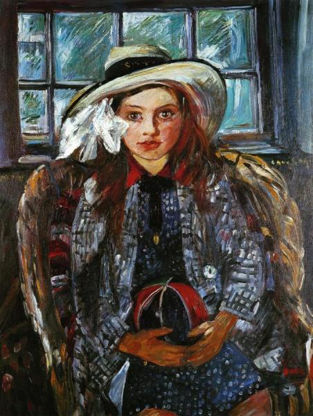 Wilhelmine With A Ball by Lovis Corinth
