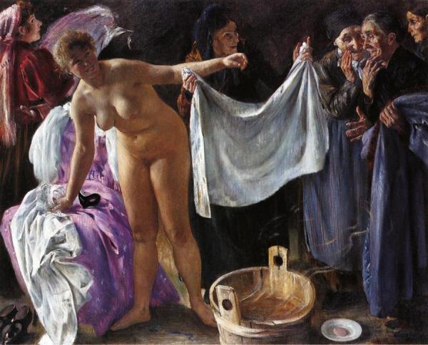 Witches by Lovis Corinth
