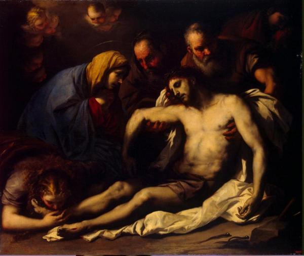 Lamentation by Luca Giordano