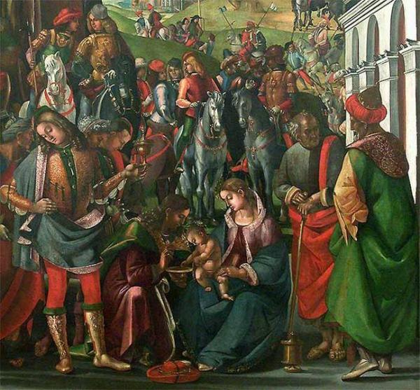 Luca Signorelli Adoration Of The Magi