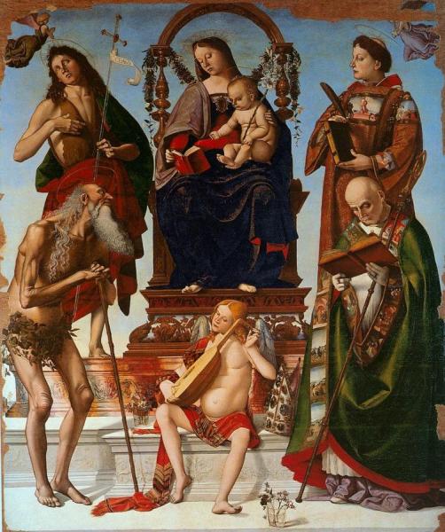 Sant'onofrio Altarpiece by Luca Signorelli