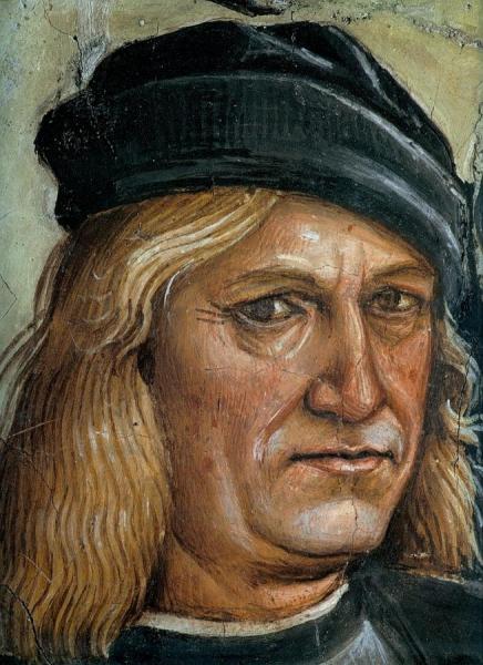 Luca Signorelli Self Portrait Taken From Sermon And Deeds Of The Antichrist