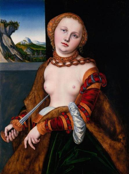 Lucretia by Lucas Cranach The Elder