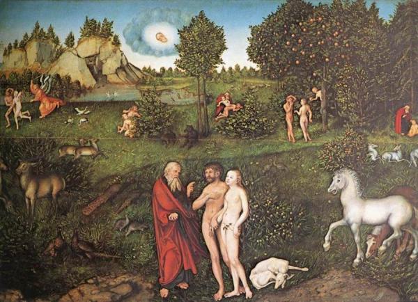 The Paradise by Lucas Cranach The Elder