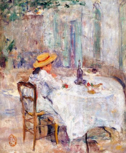 Breakfast In Provence by Lucien Abrams