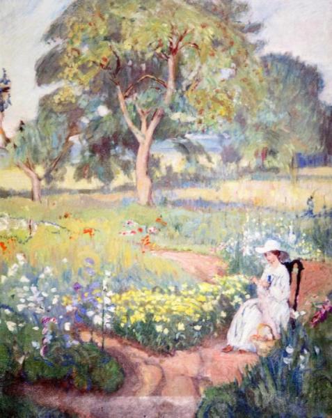 In The Garden by Lucien Abrams