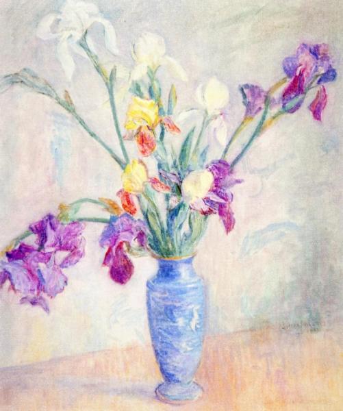 Irises by Lucien Abrams