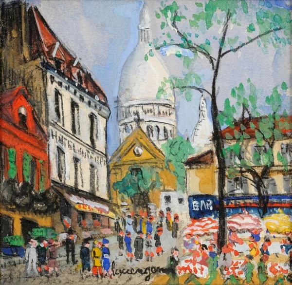 Paris, Montmartre by Lucien Genin