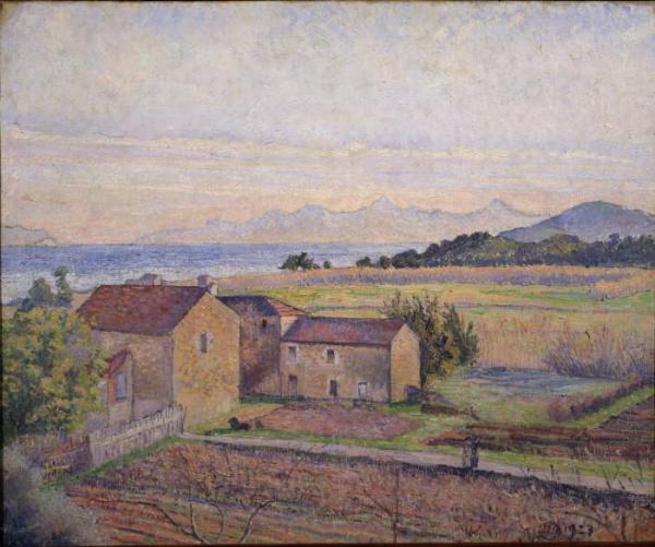 Rade De Bormes by Lucien Pissarro