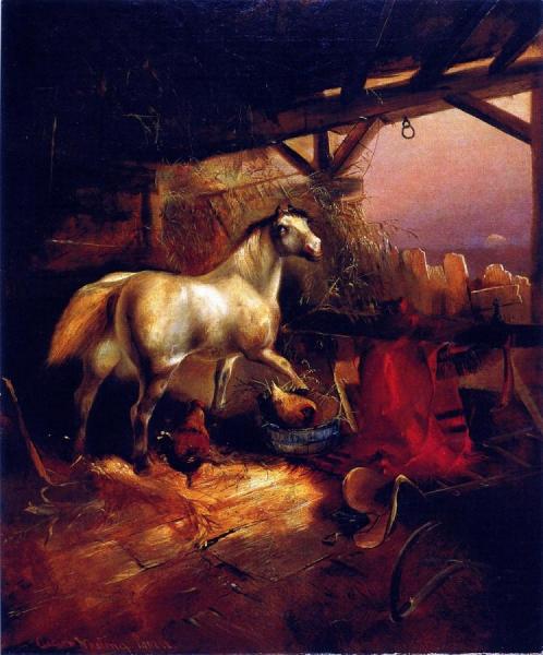 Pride Of The Farm Yard by Lucien Whiting Powell