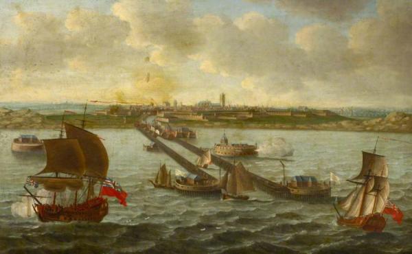 View Of Dunkirk In The Seventeenth Century by Ludolf Bakhuizen