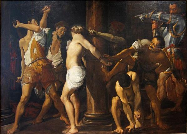 The Flagellation Of Christ by Ludovico Carracci Oil Painting Reproductions