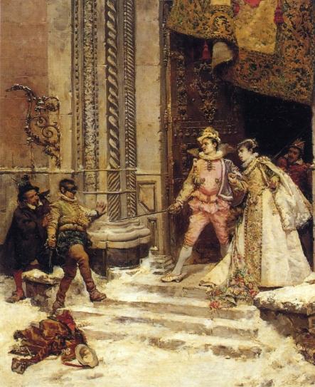 En Garde! by Ludovico Marchetti Oil Painting Reproductions