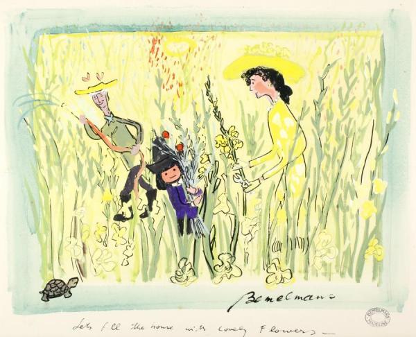 Ludwig Bemelmans Fill The House With Lovely Flowers