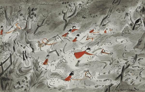 Ludwig Bemelmans Fox Hunting